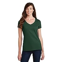 Port and Company Fan Favorite V-Neck Tee (LPC450V) Forest Green, XL