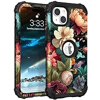 PIXIU Compatible with iPhone 15 Plus case, Heavy Duty Full-Body Shockproof Protective Hybrid Phone Cover Case for iPhone 15 Plus 6.7 inch 2023 Released