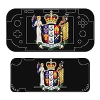Coat of Arms of New Zealand Funny Sticker for Switch Console and Switch Lite Decal Full Set Wrap Protective Cover