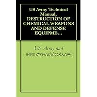 US Army Technical Manual, DESTRUCTION OF CHEMICAL WEAPONS AND DEFENSE EQUIPMENT TO PREVENT ENEMY USE, TM 43-0002-31, 1982