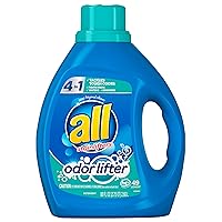 All Liquid Laundry Detergent, Odor Lifter, 49 Loads, 88 Fluid Ounce