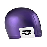 Arena Unisex Adult Logo Molded Silicone Training Swim Cap for Intensive Training Reduced Drag Tight Comfortable Fit, One Size