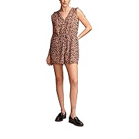 Lucky Brand Womens Women's Cinched Floral RomperRomper