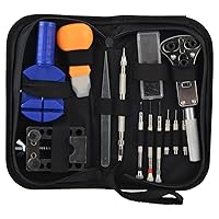 Ewatchparts 21 PC WATCH REPAIR TOOL KIT CASE OPENER WATCH SPRING BAR HAND REMOVER WITH CASE