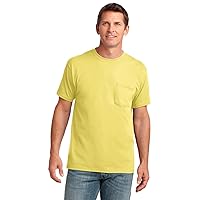Port & Company Men's 54 oz 100% Cotton Pocket T Shirt