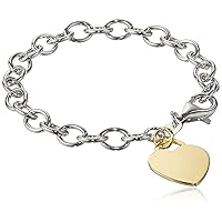 Amazon Collection Heart-Tag Bracelet