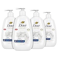Dove Advanced Care Hand Wash Deep Moisture 4 Count for Soft, Smooth Skin, More Moisturizers than the Leading Ordinary Hand Soap, 12 oz