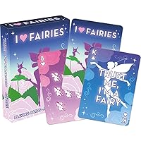 AQUARIUS I Heart Fairies Playing Cards Playing Cards