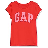 GAP Girls' Short Sleeve Logo Tee T-Shirt