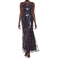 S.L. Fashions Women's Sequined Bodice Dress