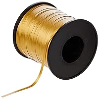 Unique 500 Yards Elegant Gold Curling Ribbon - 1 Roll Of Premium Plastic & Durable - Perfect For Every Occasion