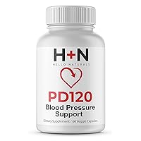 High Blood Pressure Support Supplements with CoQ10 | Lower Your BP & Hypertension Naturally | Promotes Normal Circulatory | Heart Healthy Cardiovascular Formula | 60 Capsules by PressureDown 120