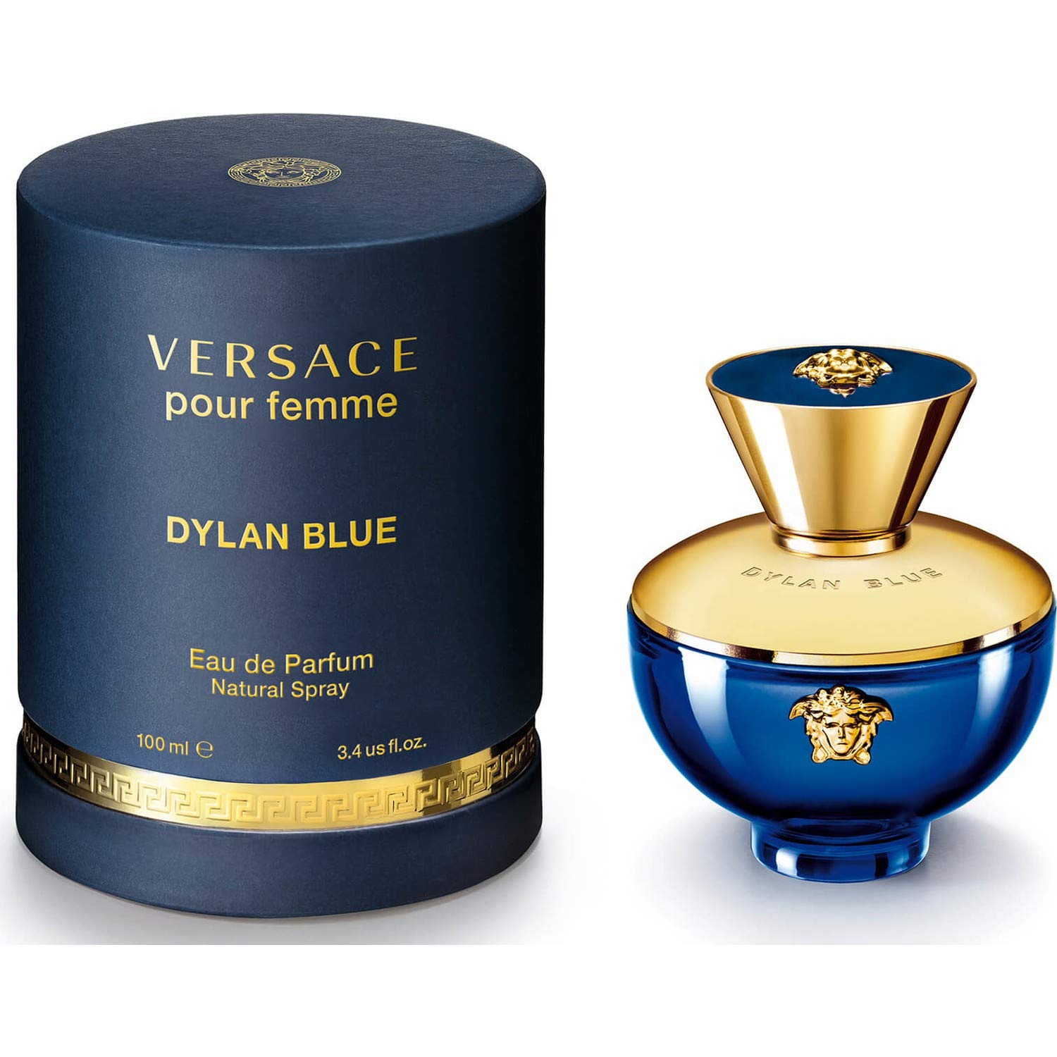 Versace Versace Dylan Blue Pour Femme 3.4 Oz Eau De Parfum Spray, 3.4 Oz