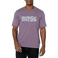 BOSS Men's Digital Graphic Print Short Sleeve T-Shirt