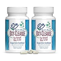 Oxy-Cleanse Colon Conditioner – The Original Oxygen Colon Cleaner - Gentle Cleanse for Weight Loss & Digestive Wellness - Constipation Relief - Natural Colon Detox - 75 Caps - 2-Pack
