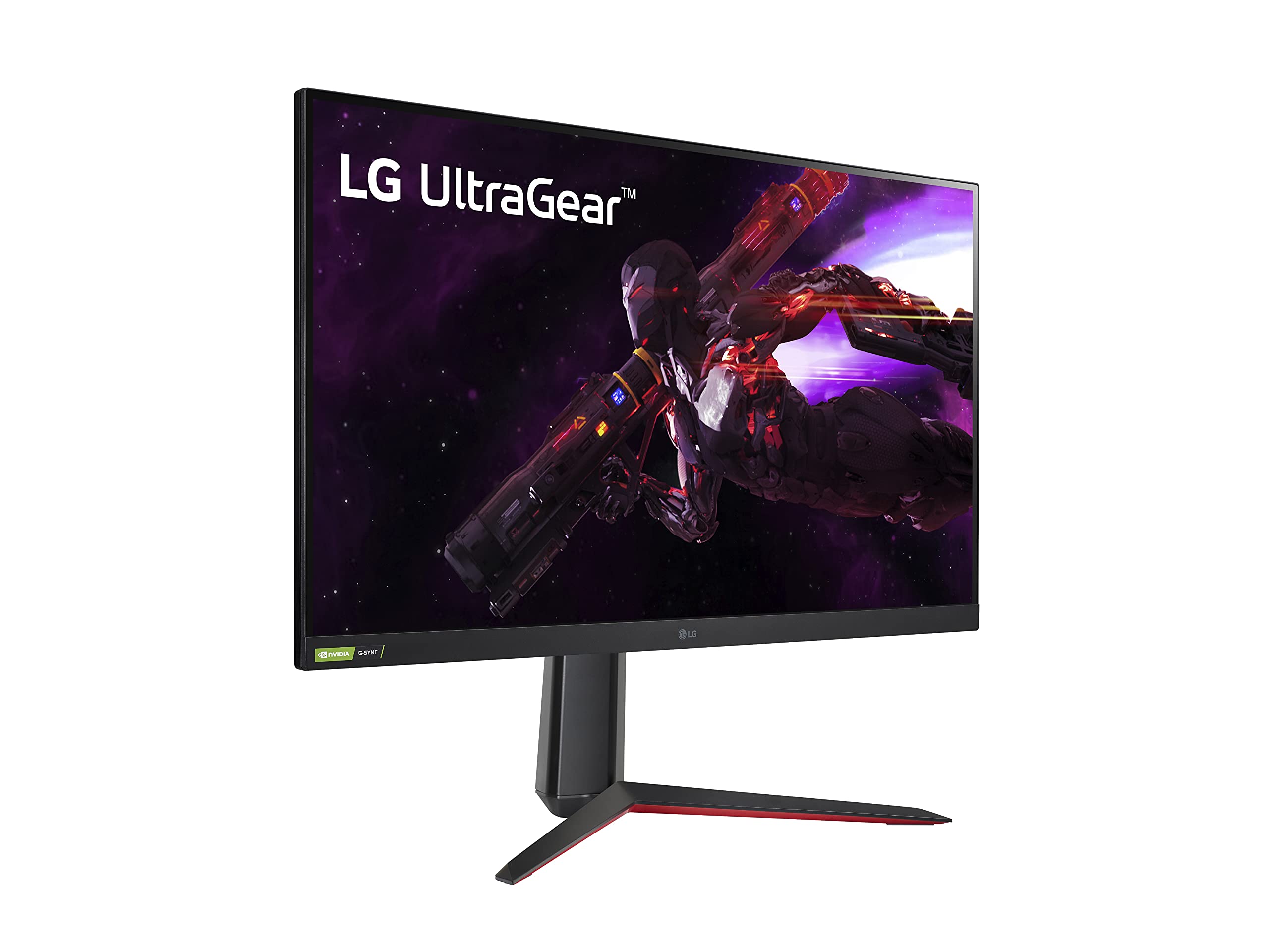 LG 32GP850-B 32 UltraGear QHD (2560 x 1440) Nano IPS Gaming Monitor w/ 1ms (GtG) Response Time & 165Hz Refresh Rate, Tilt/Height/Pivot Adjustable, Black