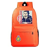 Casual Daypack Cristiano Ronaldo Graphic Bookbag-Large Capacity Laptop Rucksack Classic Backpack for Travel