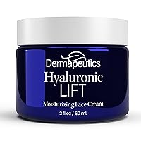 Hyaluronic Lift Moisturizing Face Cream 2 Oz - Hyaluronic Acid Cream for Face Moisturizer For Dry Skin, Wrinkles, & Fine Lines
