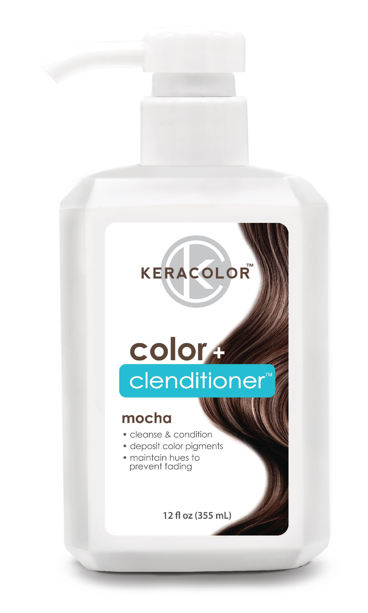 Keracolor Clenditioner Hair Dye - Semi Permanent Hair Color Depositing Conditioner, Cruelty-free, 20 Colors