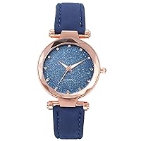 Women's Watches Jewellery Quartz Watch Analogue Stainless Steel Strap Mother's Day Gift Birthday Gift Fashion Star Sky Exquisite Diamond Retro Faux Leather Strap Quartz Women's Watch