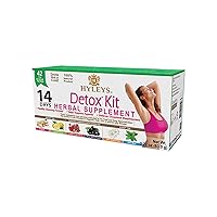 Hyleys Detox Tea 14 Days Kit - 42 Tea Bags - Herbal Supplement - Mother's Mother's Day Gift Day Gift