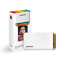 Polaroid Hi-Print - 2nd Generation Bluetooth Connected 2x3 Pocket Photo Dye-Sub Printer - White Printer Only (9128)