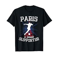 Paris A Jamais Parisian Football Gift T-Shirt