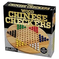 Cardinal Industries Wood Chinese Checkers Game
