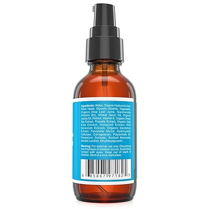 5% Niacinamide (Vitamin B3) + Retinol Serum - Ultimate Anti-Aging Wrinkle Reducing Treatment - Fights Acne Breakouts and Fades Blemishes & Spots - Reduces Pore Size & Tightens Skin - LARGE 2 oz bottle