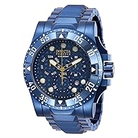 Invicta Men's 28634 Reserve Quartz Chronograph Blue Dial Watch