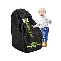 Car Seat Travel Bag For Airplane | Airport Gate Check Bag Approved. Universal Size, Baby Infant Seat Travel Bag Cover With Padded Adjustable Straps