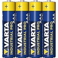 Varta LR03 Alkaline Micro AAA Batteries Pack of 4