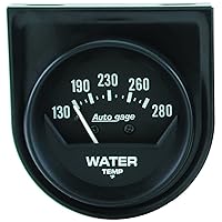 Auto Meter 2361 Autogage Mechanical Water Temperature Gauge