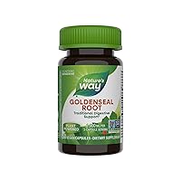 Nature's Way Goldenseal Root, Traditional Digestive Support, Berberine, Non-GMO Project Verified, Vegan, 50 Capsules (Packaging May Vary)
