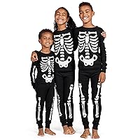 The Children's Place Baby/Toddler 2 Piece and Kids, Sibling Matching, Halloween Pajama Sets, Cotton