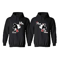 Mr Mrs. Matching Couple Shirts Couple Hoodies - Soul Mate Newlywed Couple Hoodie Set