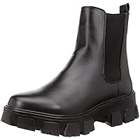 Men's Chelsea Chunky Track Sole Side Gore Boots