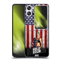 Head Case Designs Officially Licensed UFC US Flag Holly Holm Hard Back Case Compatible with Oppo Find N2 Flip