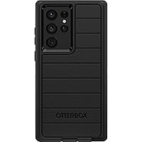 OtterBox Defender Series Case for Samsung Galaxy S22 Ultra (Only) - Case Only - Microbial Defense Protection - Non-Retail Packaging - Black