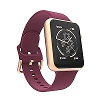 iTouch Air 4 Smartwatch Jillian Michaels Edition with 90 Days Membership to her Fitness App - Heart Rate, Activity and Calories Tracker, Notifications, 100+ Sports Modes, 13 Workout Metrics Points