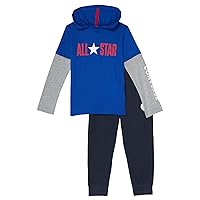 Converse baby-boys All Star Twofer Hoodie and Joggers Set (Toddler)