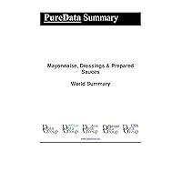 Mayonnaise, Dressings & Prepared Sauces World Summary: Market Values & Financials by Country (PureData World Summary Book 6176)