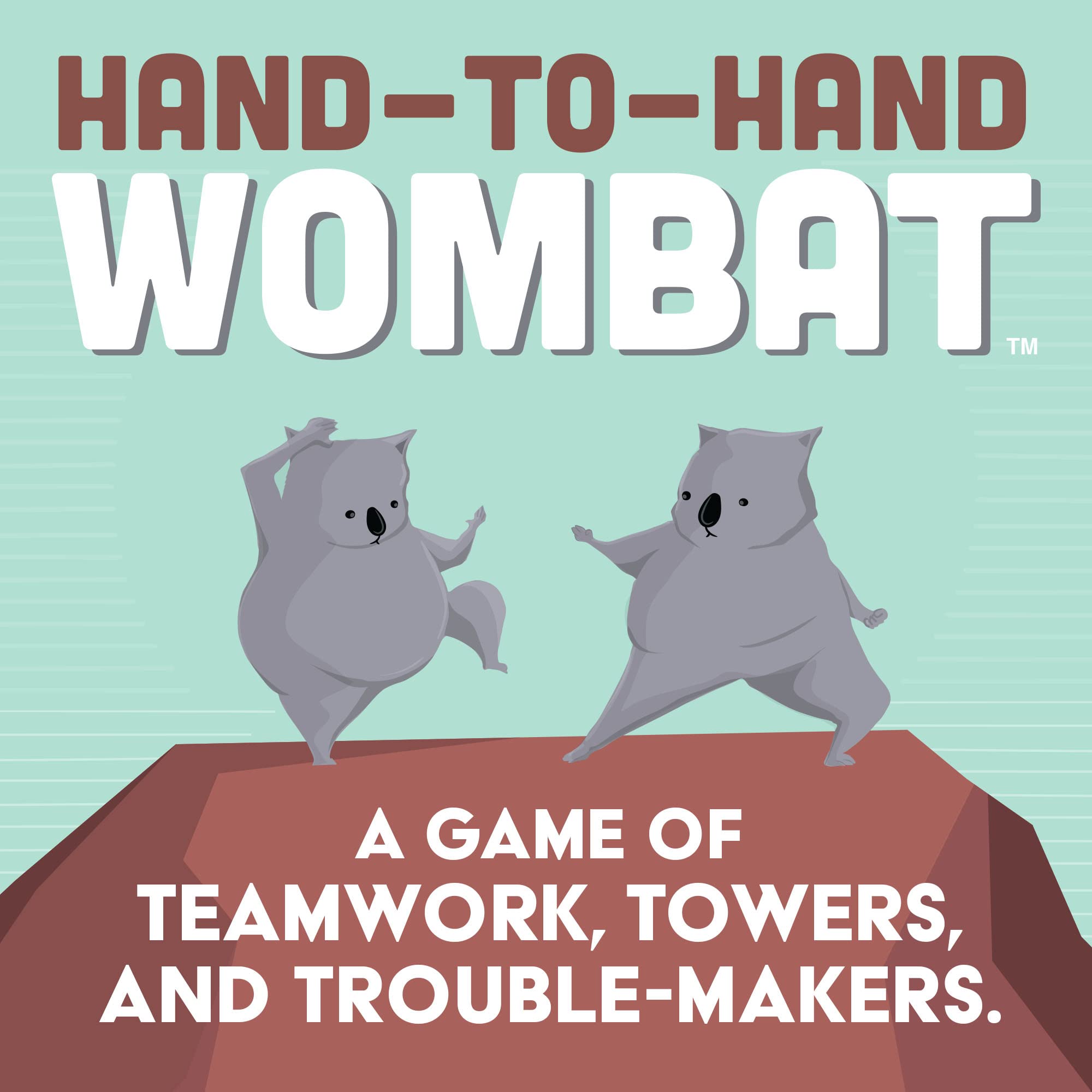 Exploding Kittens Hand to Hand Wombat Card Game Fun Family Card Games for Adults Teens & Kids - Fun Party Games, 3-6 Players