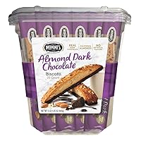 Nonni's Biscotti, Almond Dark Chocolate, 1.33 oz, 25-count