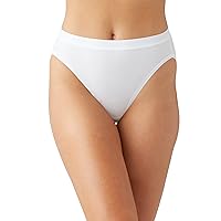Wacoal Womens Understated Cotton Hicut Brief Panty