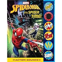 Marvel Spider-Man Spider-verse - It's Spider Time! Action Sound Book - Includes 4 Action Packed Graphic Novel Stories / Comics - PI Kids (Play-A-Sound) Marvel Spider-Man Spider-verse - It's Spider Time! Action Sound Book - Includes 4 Action Packed Graphic Novel Stories / Comics - PI Kids (Play-A-Sound) Hardcover