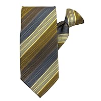 Jacob Alexander Men's Rainbow Stripe Neck Tie