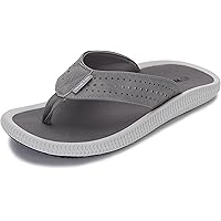 WHITIN Men's Flip Flops | Outdoor Thong Sandals | Arch Support | Slip Resistant
