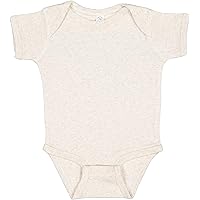 Rabbit Skins Rabbit Skins Baby Bodysuit Girl & Boy | Newborn 0-3 Months to 24 Month Toddler, Snap Easy Closure (4400)