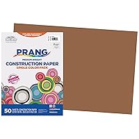 Prang (Formerly SunWorks) Construction Paper, Brown, 12